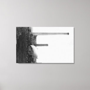 Marshfield, Oregon Blick auf die Lumbermeilen Leinwanddruck