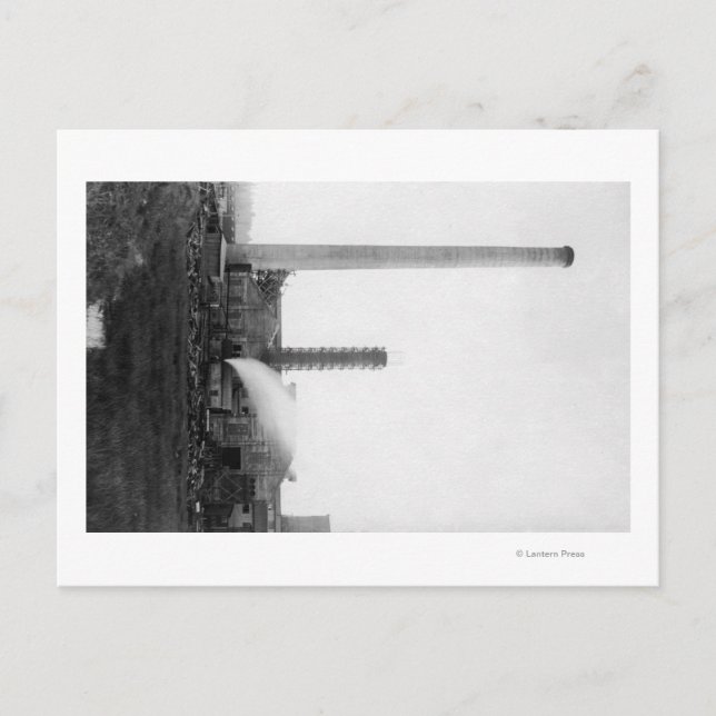 Marshfield, Oregon Blick auf die Lumbermeilen Postkarte (Vorderseite)