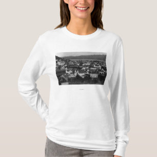 Marshfield, Oregon-Stadtansicht und Wasser T-Shirt