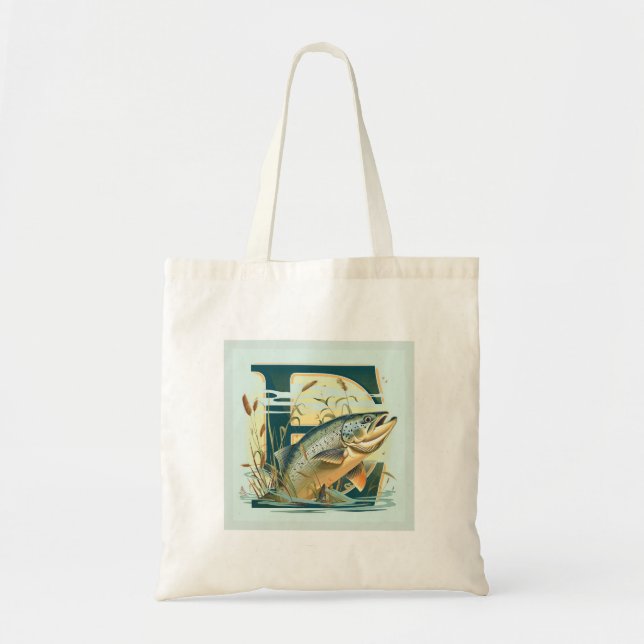 Marshian SALMON Tote Bag Tragetasche (Vorne)