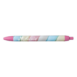 Marshmallow Drehung Pastel Candy Personalisiert Kugelschreiber