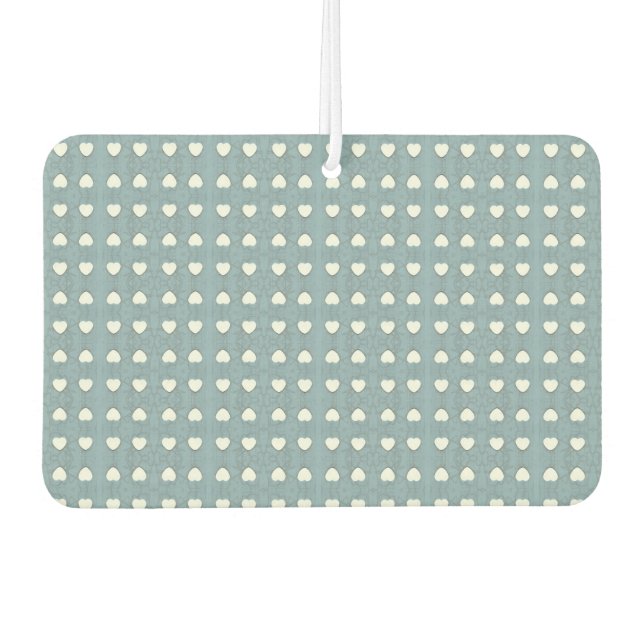 Marshmallow Hearts Autolufterfrischer (Vorderseite)