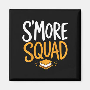 Marshmallow Lagerfeuer Camping S'mores Magnet