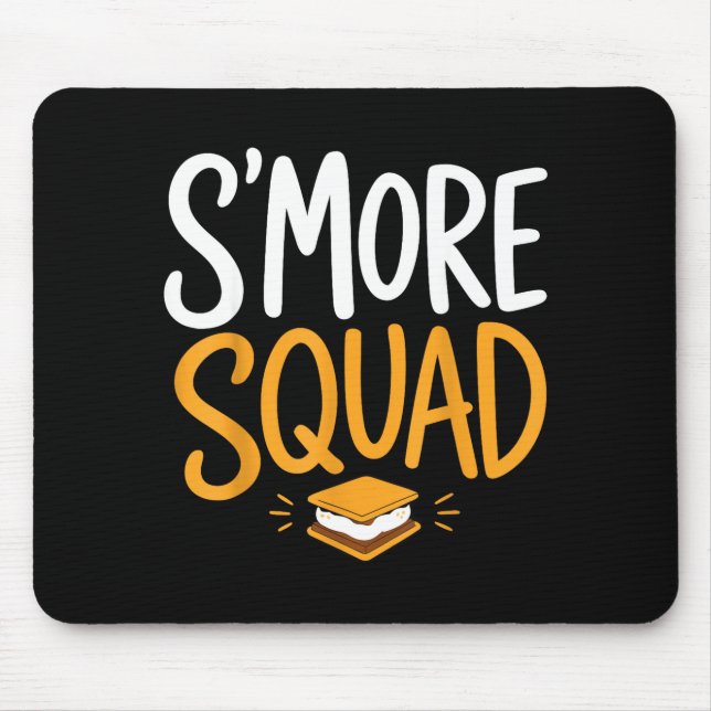 Marshmallow-Lagerfeuer-Camping S'Mores  Mousepad (Vorne)