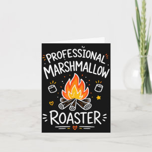 Marshmallow-Lagerfeuer S'mores  Karte