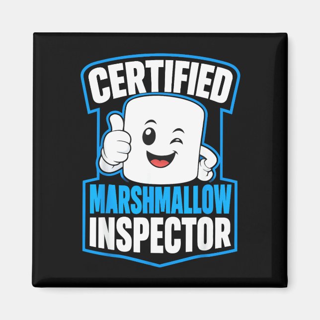 Marshmallow-Liebhaber Lagerfeuer S'mores  Magnet (Vorne)