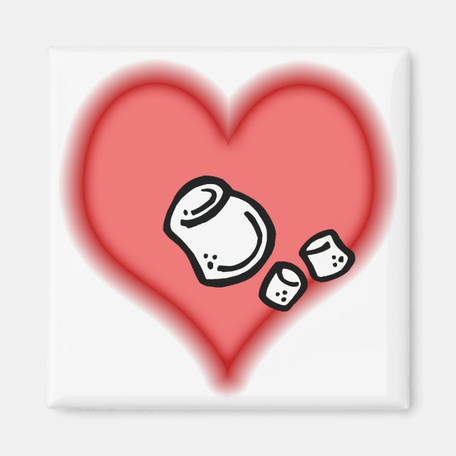 Marshmallow Magnet (Vorne)