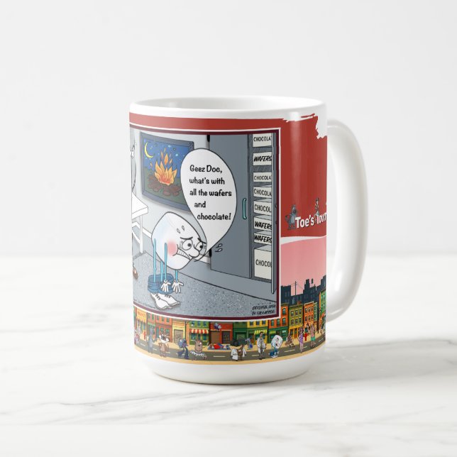 Marshmallow Prostata-Untersuchung | Get Well Class Kaffeetasse (VorderseiteRechts)