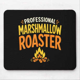 Marshmallow-Röster Lagerfeuer Mousepad