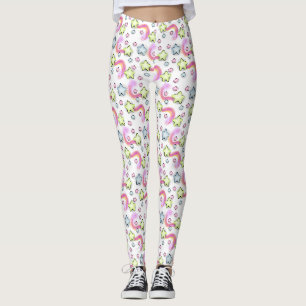 Marshmallow Star Kawaii Pastell-Leggings Leggings
