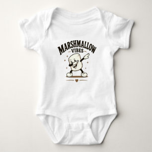 Marshmallow Stimmung Baby Strampler