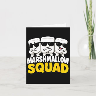 Marshmallow-Team-Lagerfeuer S'mores  Karte