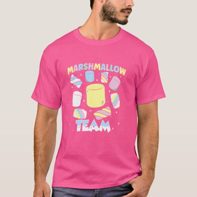 Marshmallow Team - Sweet Mallow Gummy Candies - So T-Shirt (Vorderseite)