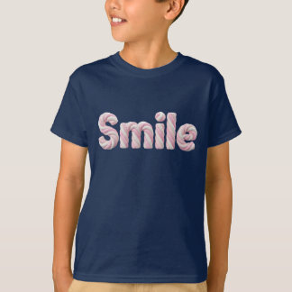Marshmallow Twist Smile Typografie Kinder T-Shirt
