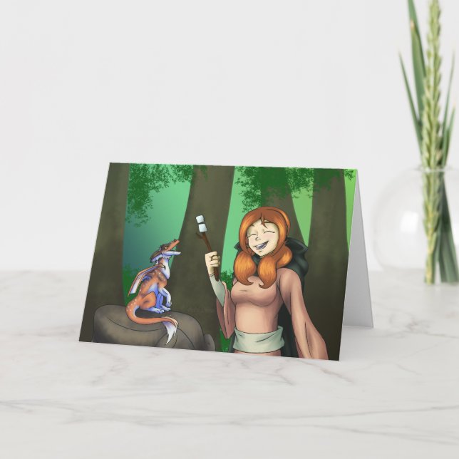 Marshmallows Karte (Vorderseite)