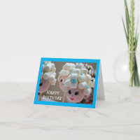 *MARSHMELLOW HEADS SAGEN *GLÜCKLICH 10. GEBURTSTAG