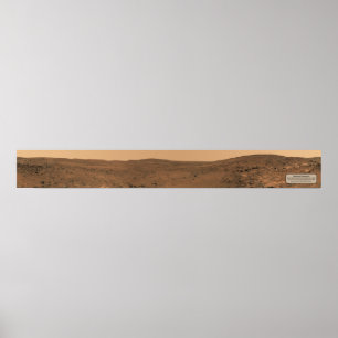Marsianische Landschaft (Seminolpanorama, in volle Poster