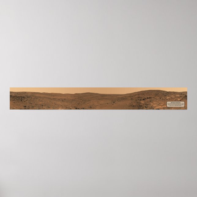 Marsianische Landschaft (Seminolpanorama, in volle Poster (Vorne)