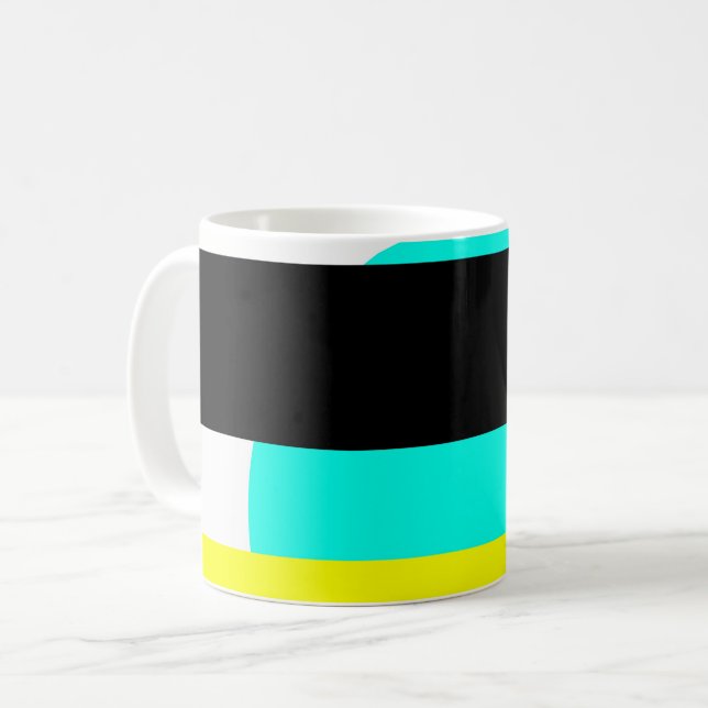 Marsianischer Sonnenuntergang Kaffeetasse (Vorderseite Links)