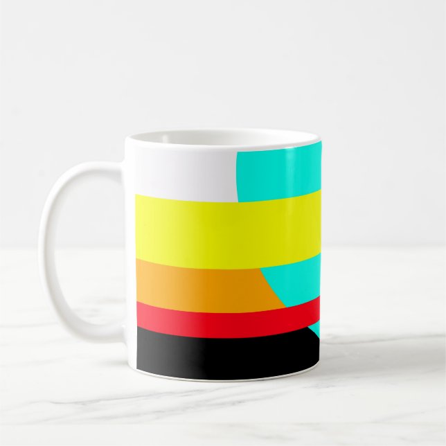 Marsianischer Sonnenuntergang Kaffeetasse (Links)