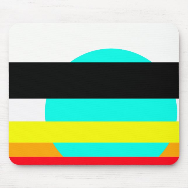 Marsianischer Sonnenuntergang Mousepad (Vorne)