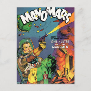 Marsmenschen Postkarte