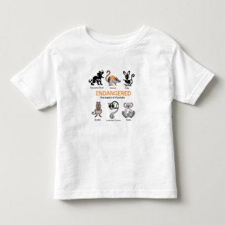 MARSUPIALS - Wildtiere - gefährdete Tiere - Kleinkind T-shirt