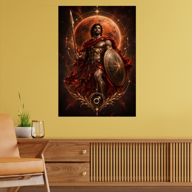 Marte Poster (Wohnzimmer 2)