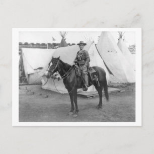 Martha Canary "Calamity Jane" auf Horseback Postkarte