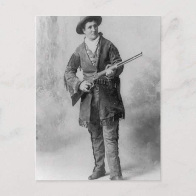 Martha Canary "Calamity Jane" Postkarte (Vorderseite)
