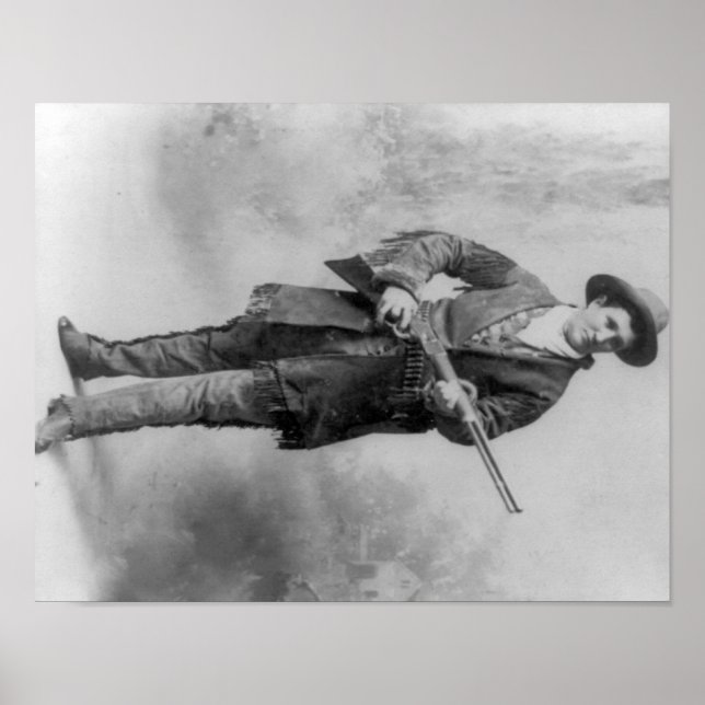 Martha Canary Portrait "Calamity Jane" Poster (Vorne)