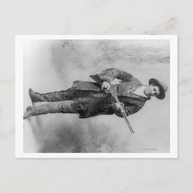 Martha Canary Portrait "Calamity Jane" Postkarte (Vorderseite)