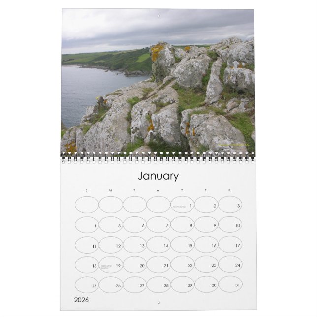 Martha Lewis: Ferne Orte, 2008 Kalender (Jan 2026)