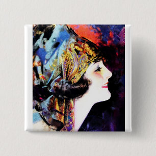 Martha Mansfield Button