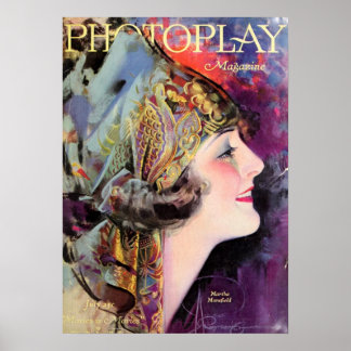 Martha Mansfield, Fotoplay, Juli 1920 Poster