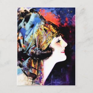 Martha Mansfield Postkarte