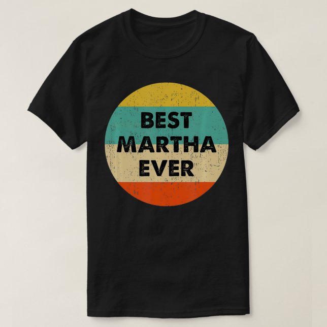 Martha Name  T-Shirt (Design vorne)