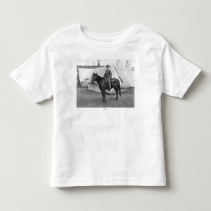 Martha zitronengelbes "Calamity Jane" zu Pferd Kleinkind T-shirt
