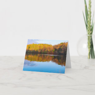 Marthaler-Park-Teich und Waldgebiete Dankeskarte