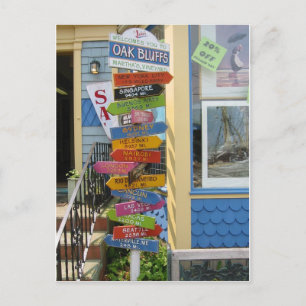 Martha's Vineyard 2 Postkarte