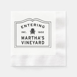 Martha's Vineyard Adirondack Serviette