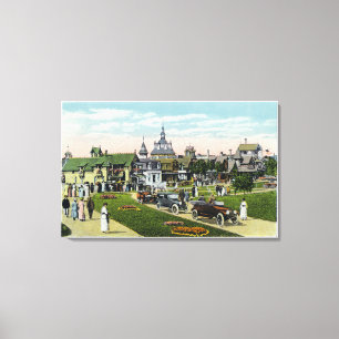 Martha's Vineyard, Ansicht der Ozean-Allee Leinwanddruck