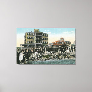 Martha's Vineyard, Ansicht der Seeansicht-Allee Leinwanddruck