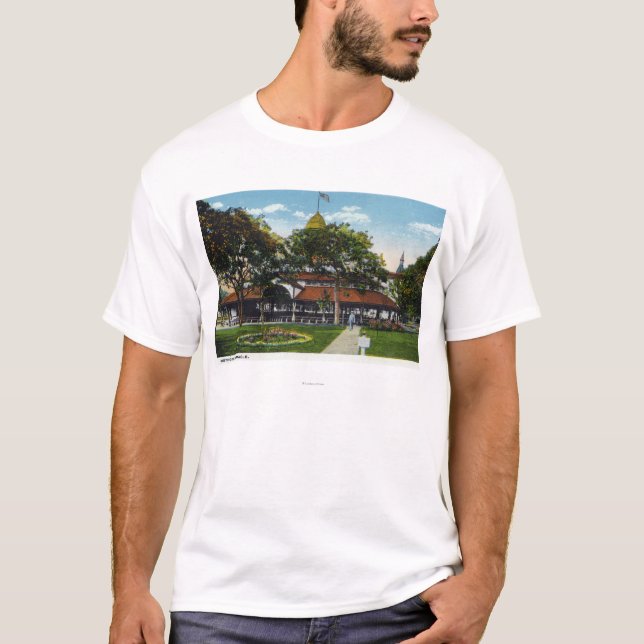 Martha's Vineyard, Ansicht des Methodisten T-Shirt (Vorderseite)