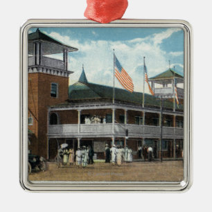 Martha's Vineyard, Ansicht Tivolis Silbernes Ornament