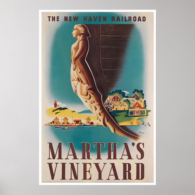 Martha's Vineyard Art Ben Nason Druck Poster (Vorne)