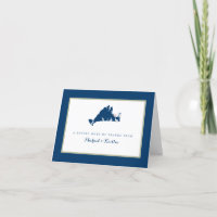 Marthas Vineyard Blue Map mit Herzenshochzeit