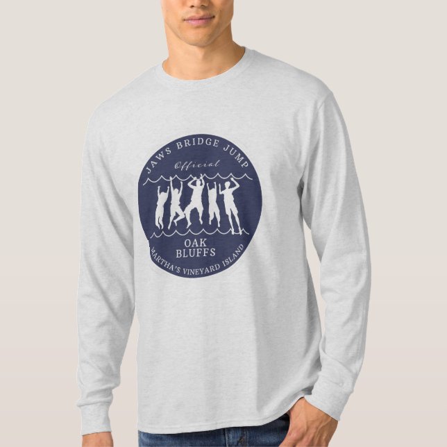 Martha's Vineyard Bridge Jump Long Sleeve T-Shirt (Vorderseite)