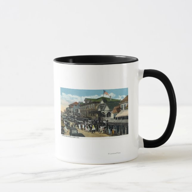 Martha's Vineyard, Circuit Avenue Scene Tasse (Rechts)