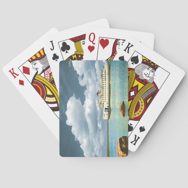 Martha's Vineyard-Dampfer-Spielkarten Spielkarten (Rückseite)